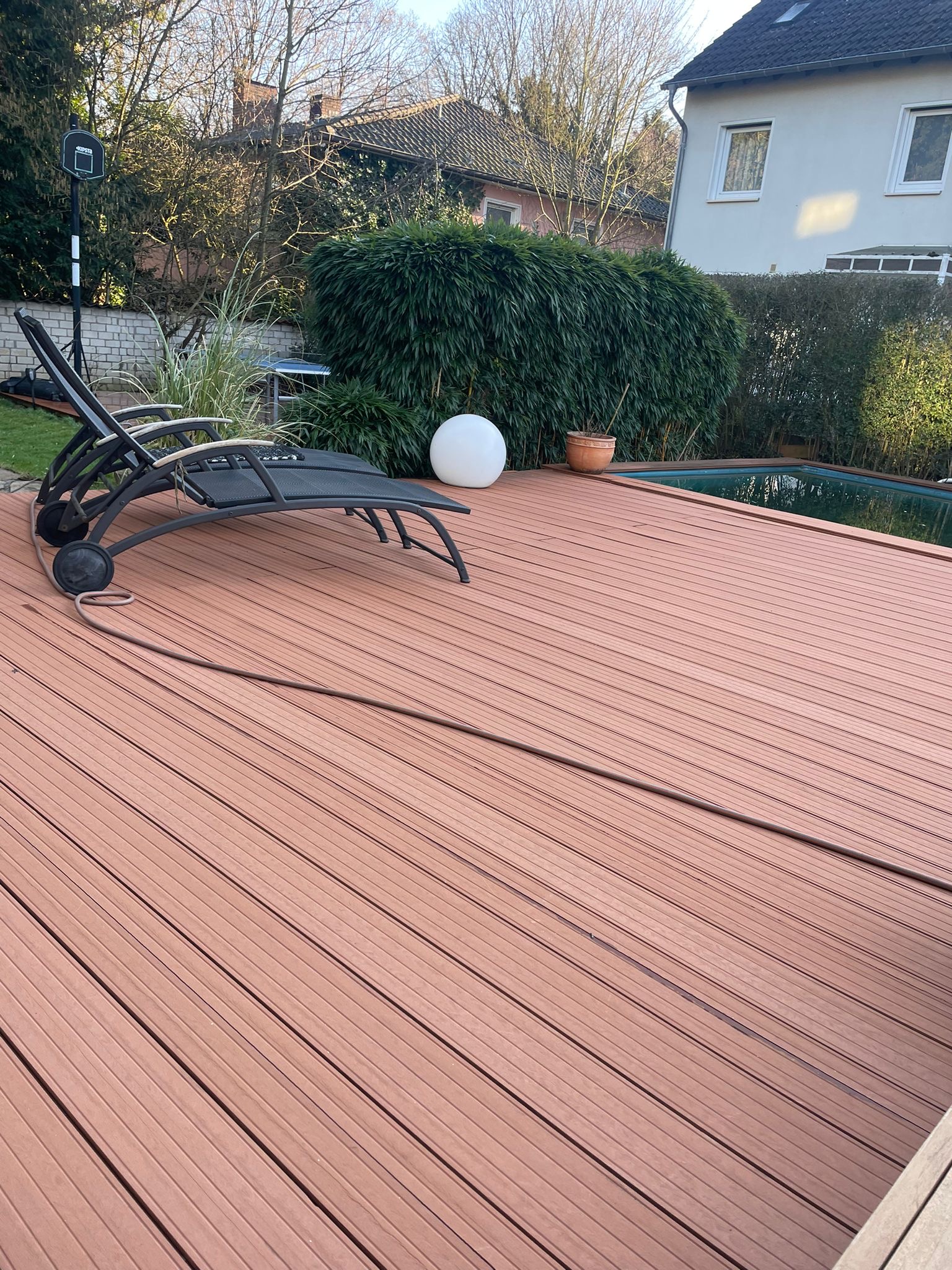 Terrasse nach unserer Reinigung